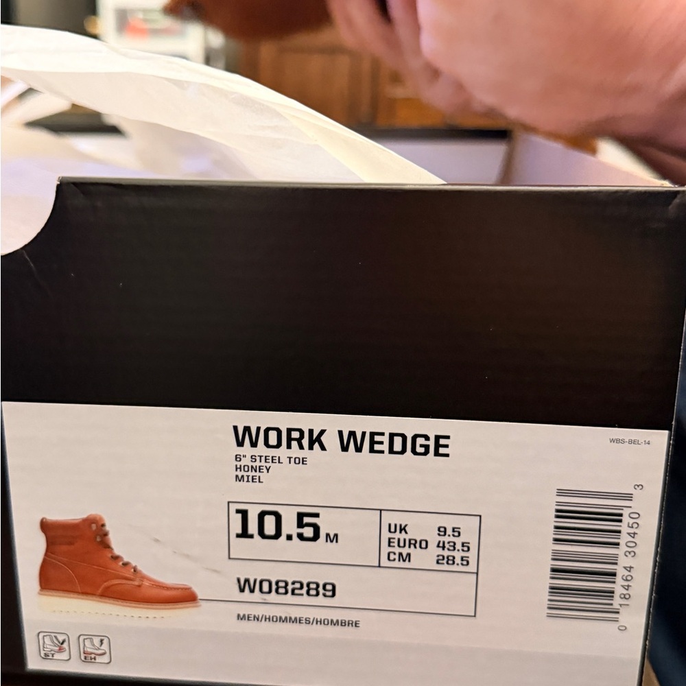 Wolverine Steel Toe Work Boots- New in box